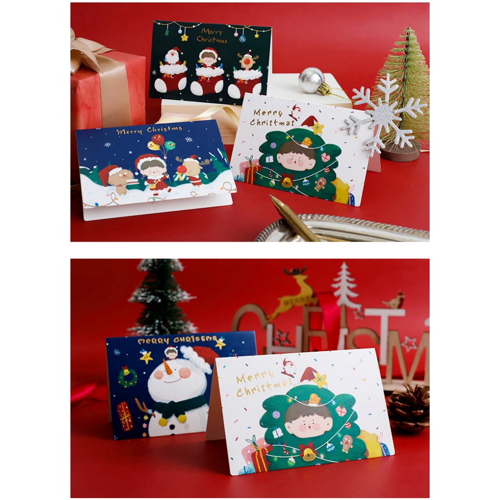 Thiệp Giáng Sinh Kèm Phong Bì - Thiệp Ghi Lời Chúc Giáng Sinh