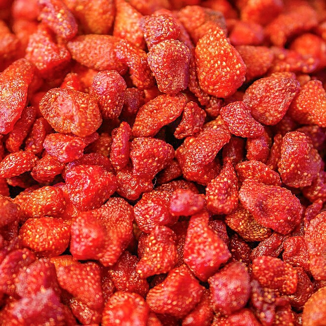 Dâu tây sấy dẻo không đường, dâu tây dẻo sấy lạnh, đẹp da, chống lão hoá, giảm cân