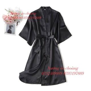 Áo choàng lụa ý không nhăn chất liệu cao cấp