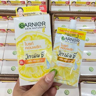 Kem Dưỡng Garnier Cream Sachet Vitamin C Complete 7mlx6
