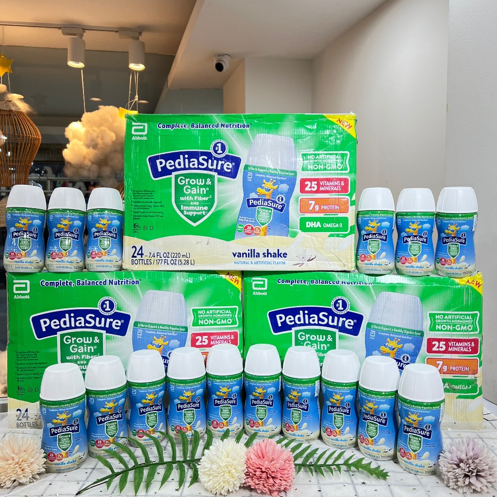 SỮA PEDIASURE NƯỚC CHẤT XƠ CHAI 220ML