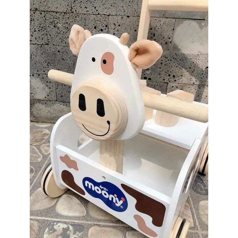 Xe tập đi gỗ 3 con chim hàng việt nam