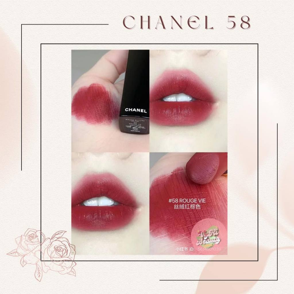 Son thỏi Chà neo Rouge Allure Velvet mini 1g - màu 58 Rouge Vie