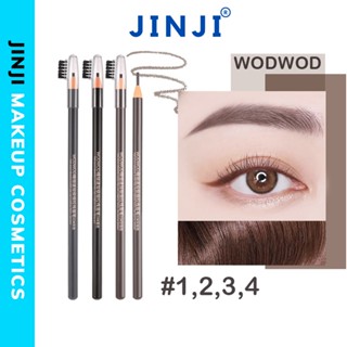 Chì xé kẻ mày WODWOD Eyebrow Pencil cứng phẩy sợi sắc nét chuyên dùng cho makeup JINJI