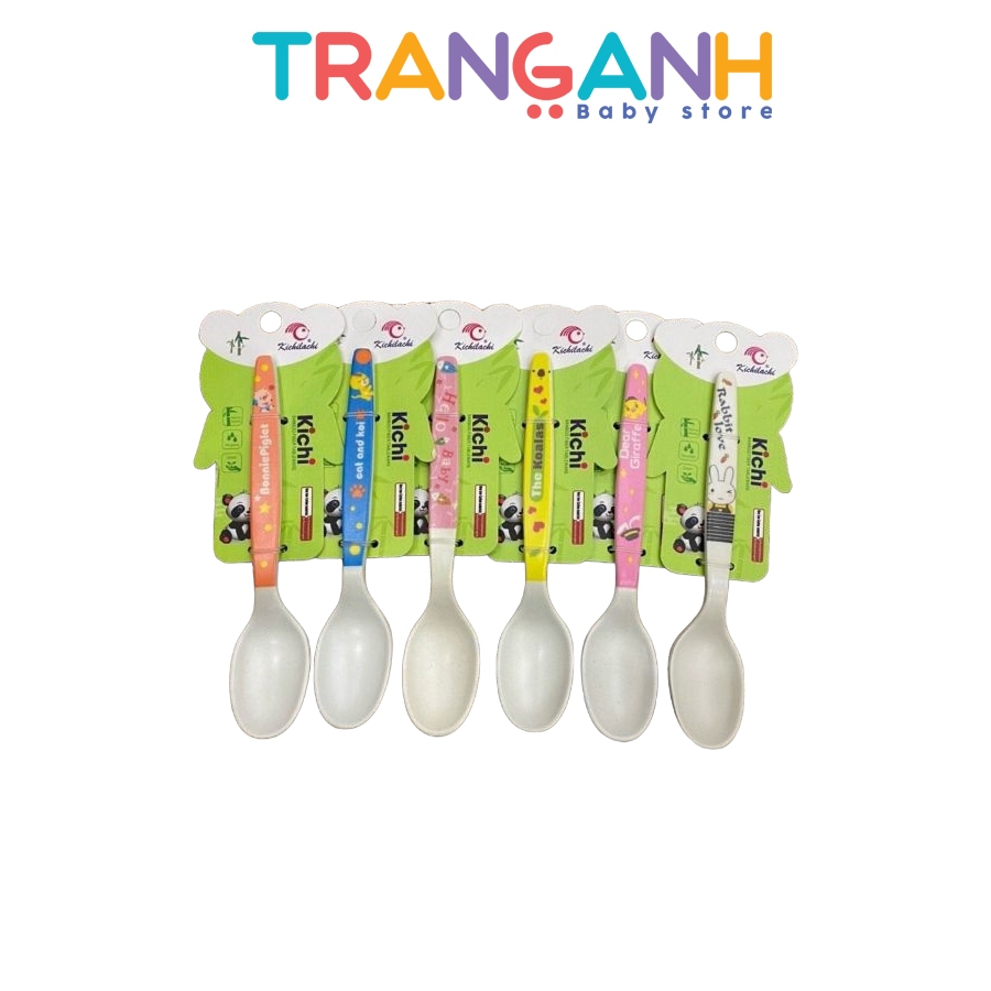 Thìa ăn dặm sợi tre Kichi (1 cái)