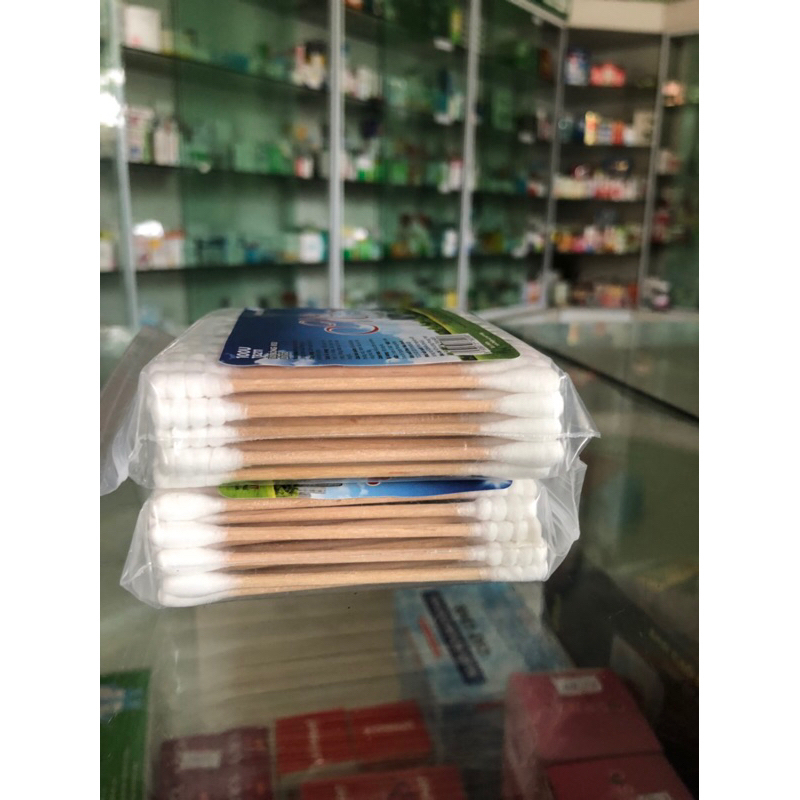 ✅Tăm bông Misu chất lượng đứng đầu -Tăm trẻ em lõi giấy 200 que