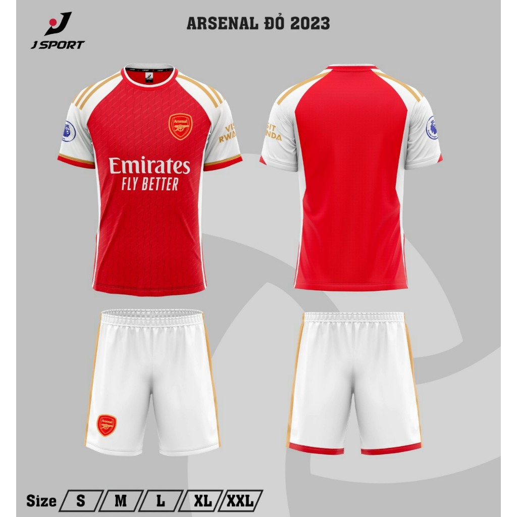 Quần áo thể thao bóng đá nam nữ có in tên số theo yêu cầu.