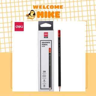 Bút chì cao cấp 2b deli u248 - mike store