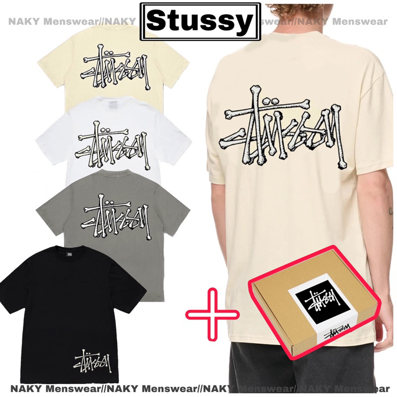 ÁO THUN STUSSY BONE XƯƠNG UNISEX FULL MÀU