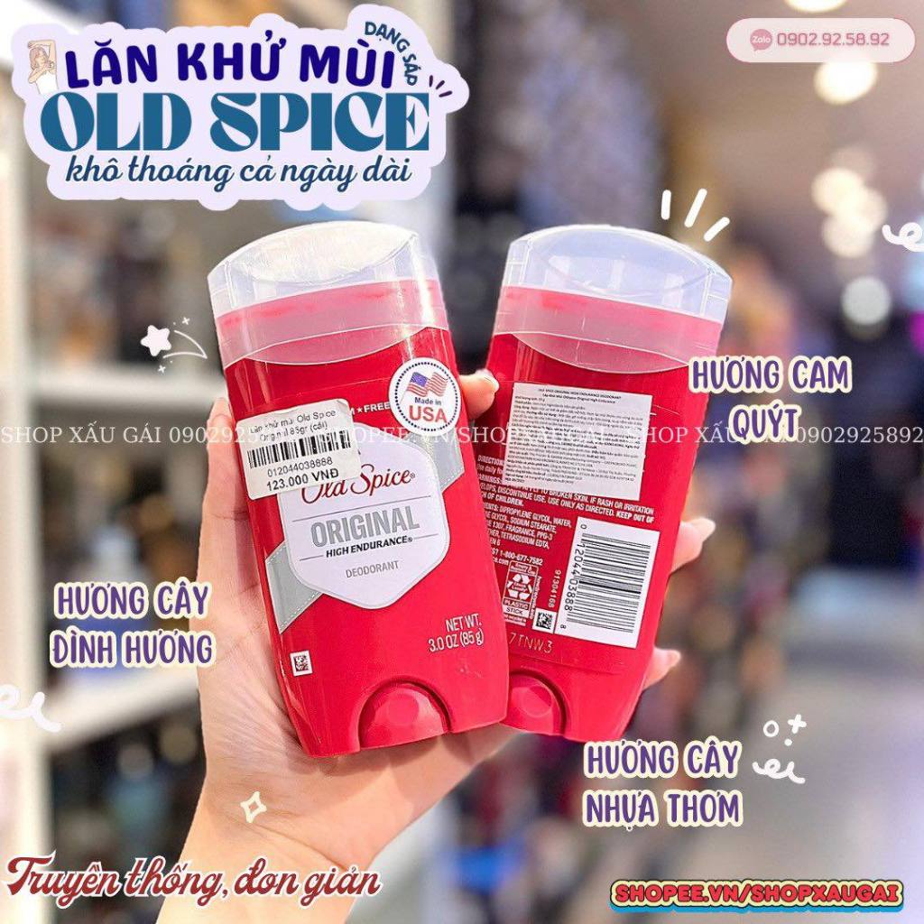 Lăn sáp khử mùi nam Old Spice 85g