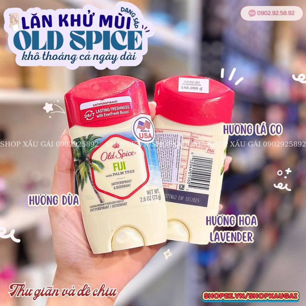 Lăn sáp khử mùi nam Old Spice 85g