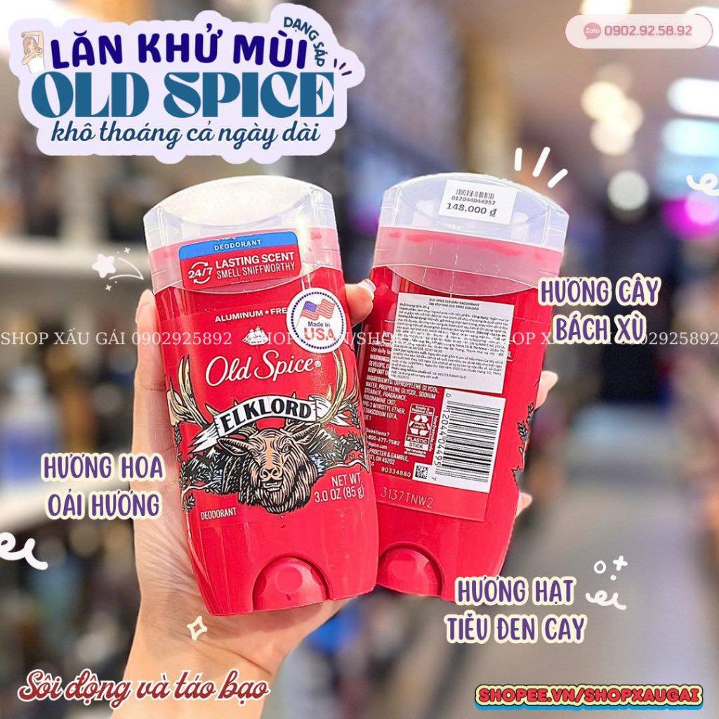 Lăn sáp khử mùi nam Old Spice 85g