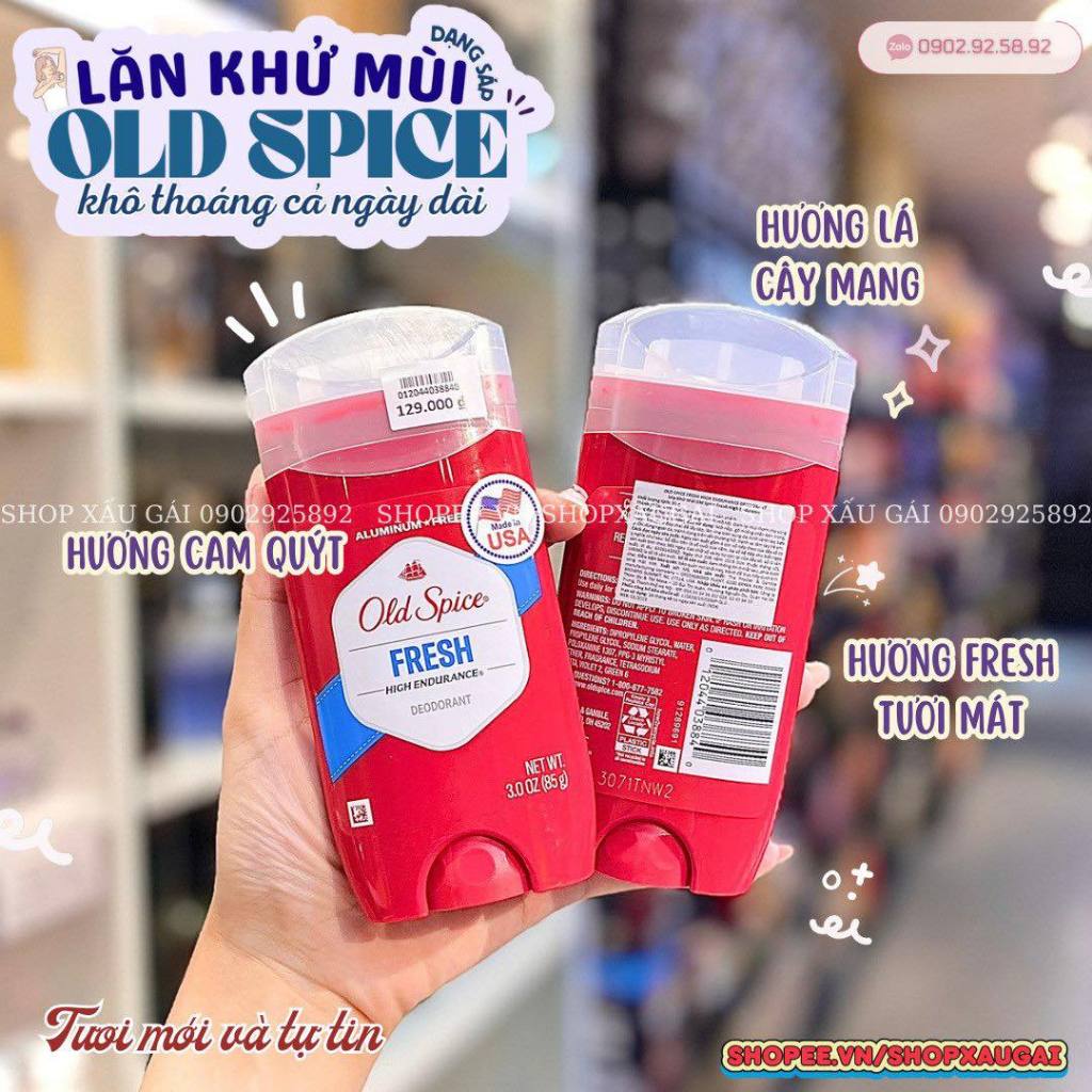 Lăn sáp khử mùi nam Old Spice 85g