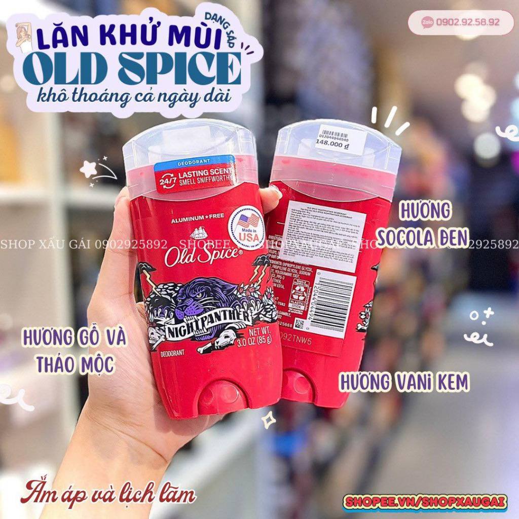 Lăn sáp khử mùi nam Old Spice 85g