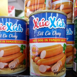 Xúc Xích Sốt Cà Chay Âu Lạc Lon 165G