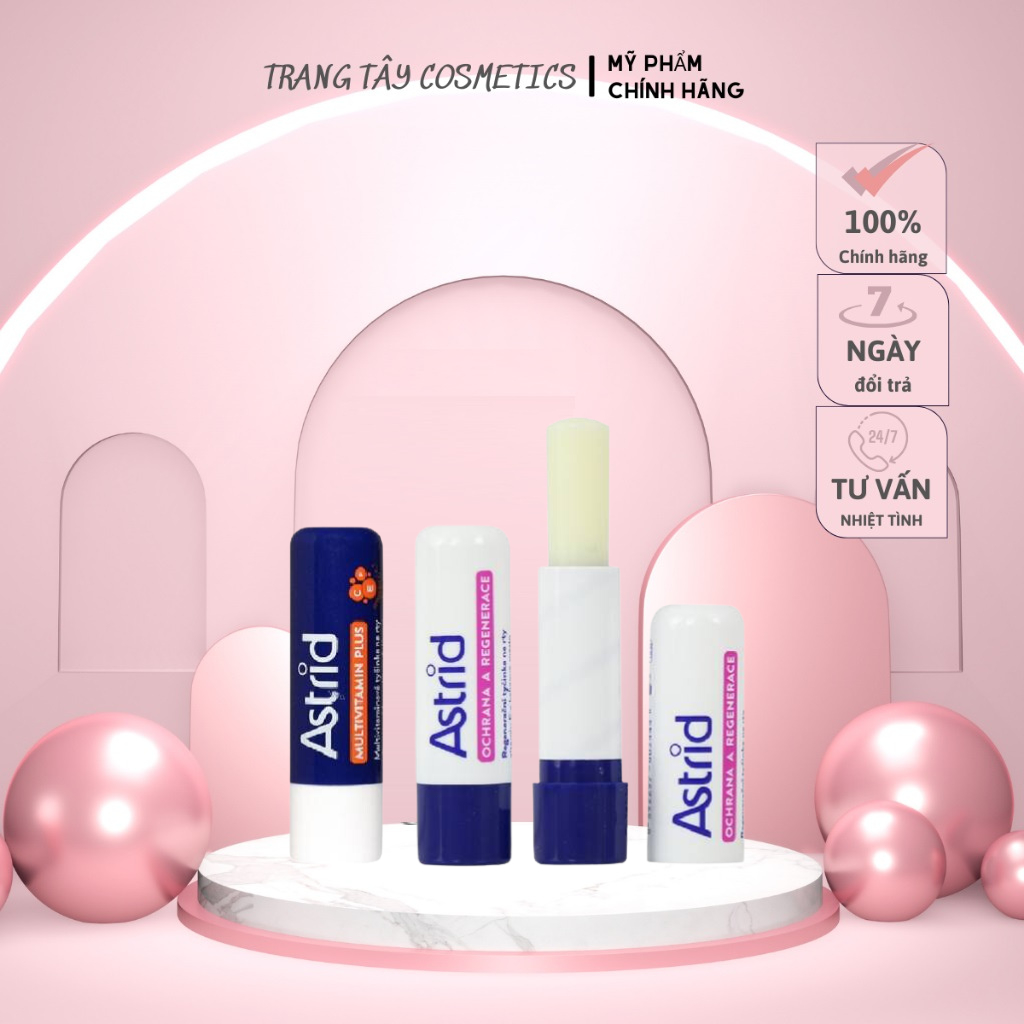 [FREESHIP ] Son dưỡng Astrid tái tạo môi từ mỡ hươu