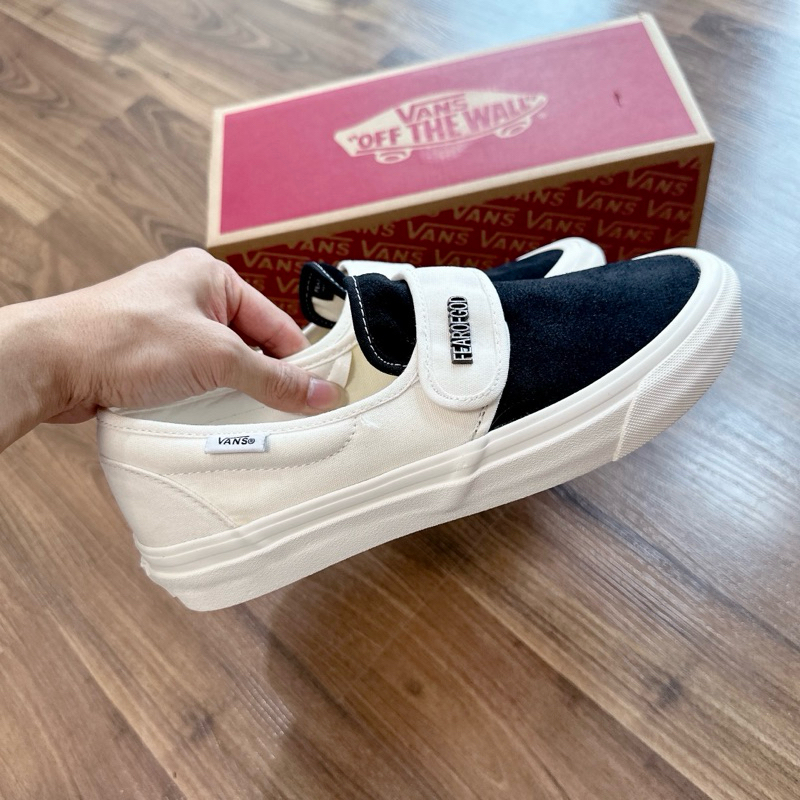 ⚡️ - Giày Vans Slip-On 47 V DX Fear of God Black White, Giày Vans FOG