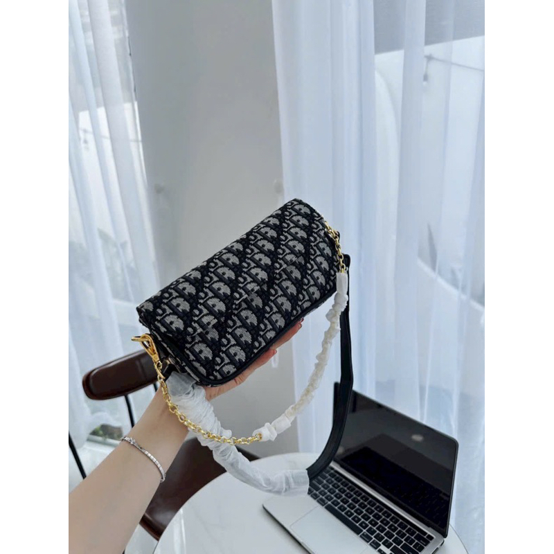 Túi Kẹp Nách L_Vi, Di Size 24 Màu Trắng, Xanh, Nâu Thời Trang