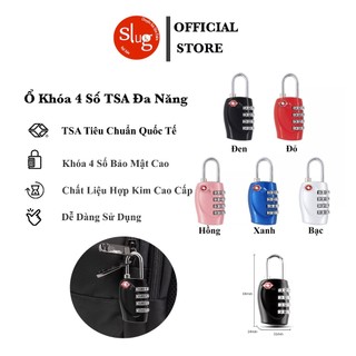 Khóa du lịch TSA 4 Số Chính Hãng Ổ Khóa Vali Mini Khóa Mã Số Khóa Mật Khẩu Số chuẩn quốc tế
