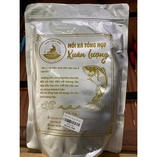Mồi câu chép, mồi xả tổng hợp, hương liệu câu cá Xuân Lượng. Mồi câu đơn đài, lục