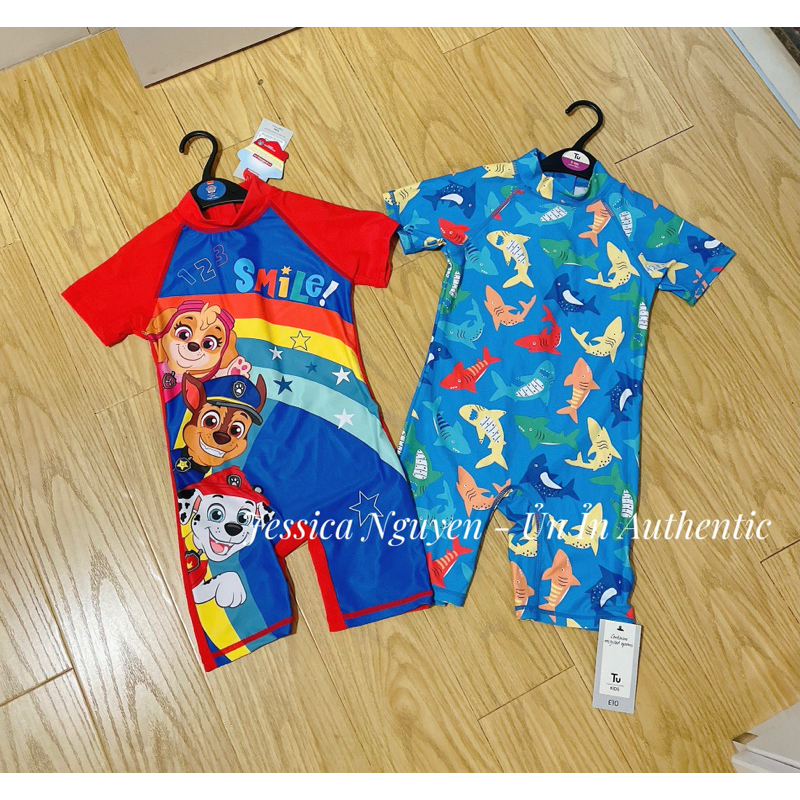 Đồ bơi Tuclothings săn sale UK size 5y, 6y