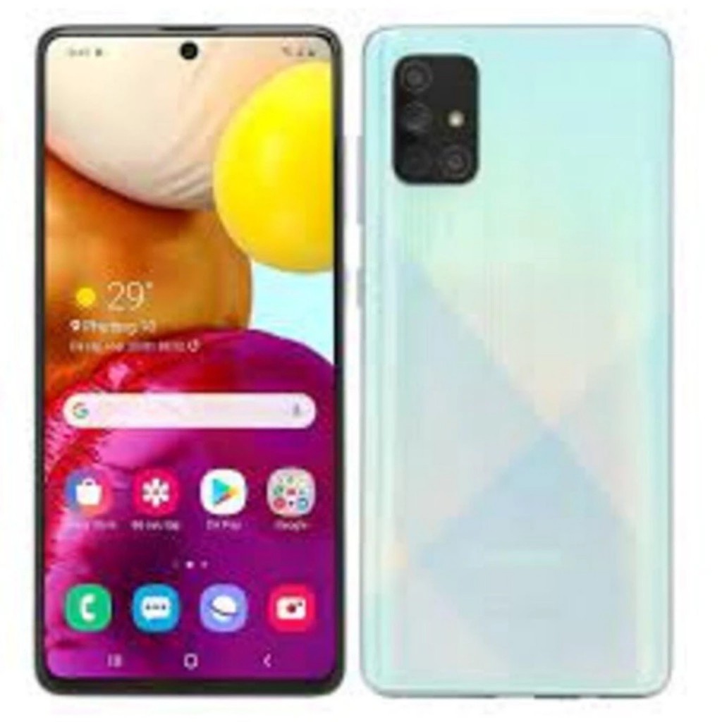 Điện thoại Samsung Galaxy A71 máy 2sim ram 8G/128G Chính Hãng, Màn hình: Super AMOLED6.7"Full HD+, Camera sau: Chính 64G