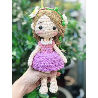 búp bê alice bằng len
