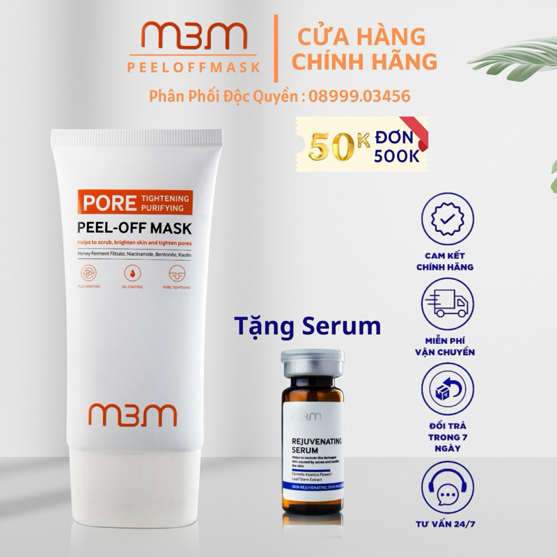 Mặt Nạ Peel Off Mask M3M 80g