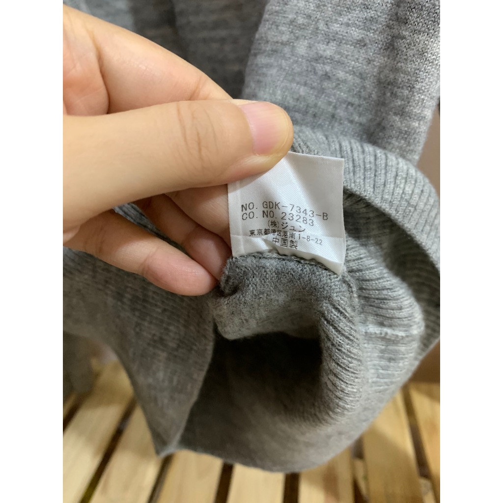 Áo len mongtoghi xám ROPE PICNIC
