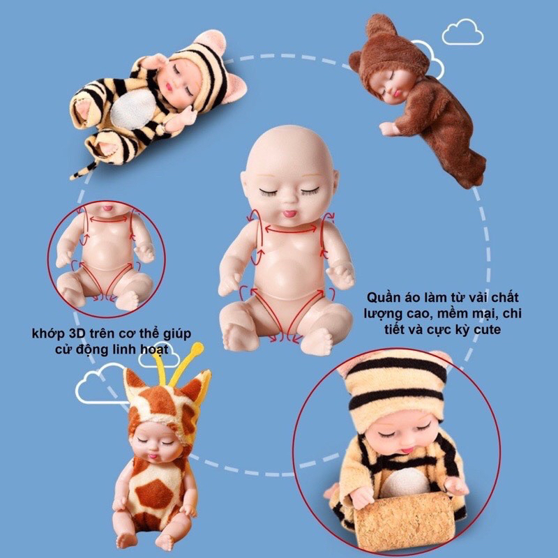 Bup bê em bé ngủ ngon