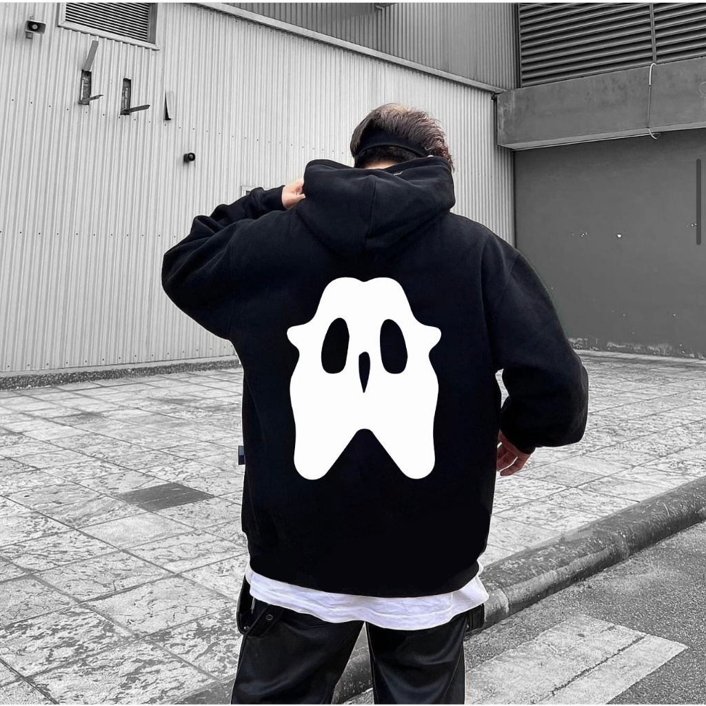 Áo Nỉ hoodie Buberry, Áo Khoác Hoodie Nam Nữ mặt nạ quỷ GHOST chất liệu nỉ bông cao cấp