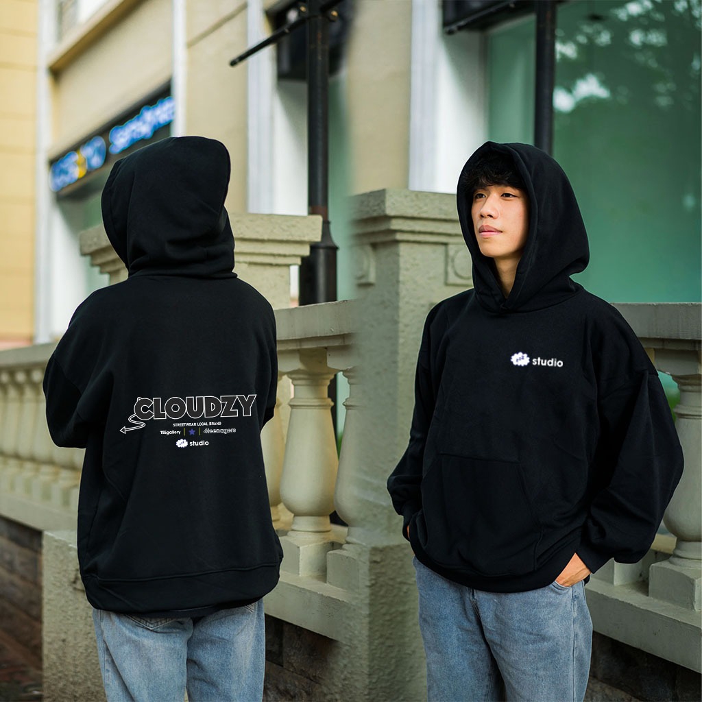 Áo Hoodie Unisex Nam Nữ CLOUDZYYY Form Rộng Chất Nỉ Bông