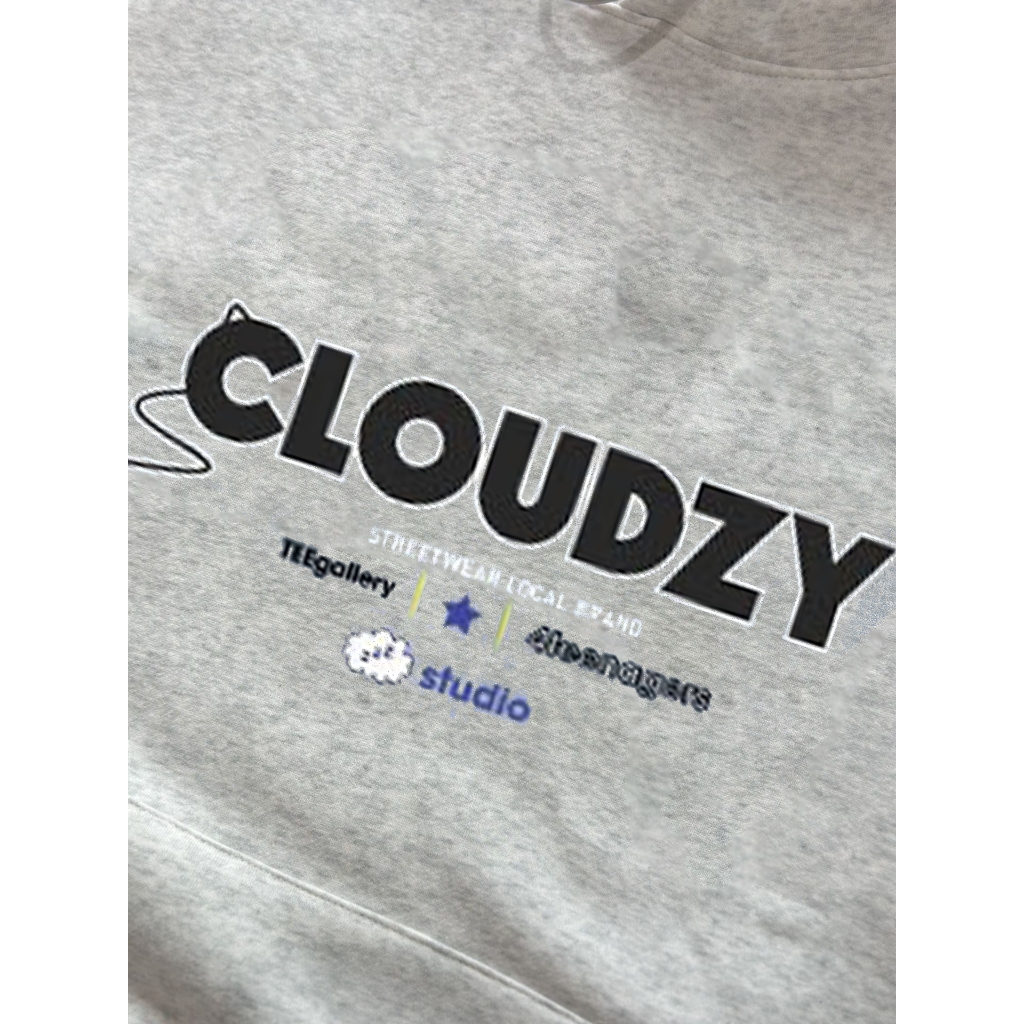 Áo Hoodie Unisex Nam Nữ CLOUDZYYY Form Rộng Chất Nỉ Bông