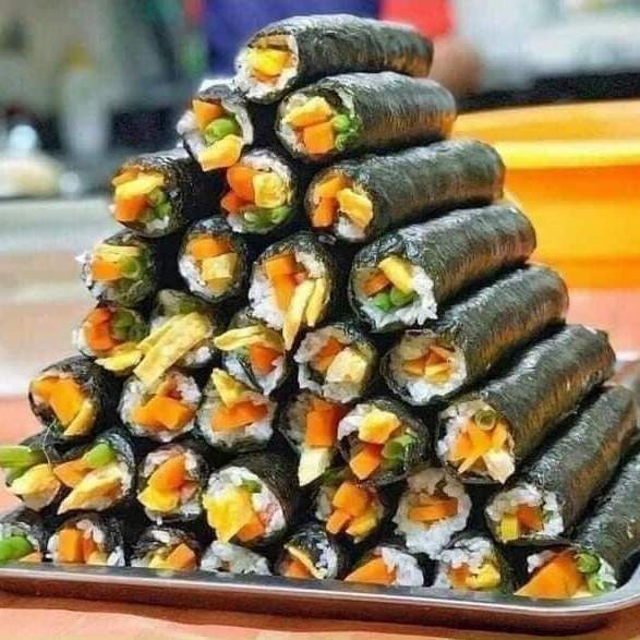 Rong biển cuộn cơm,cuộn sushi,cuộn kimbap hàn quốc gói 50 lá