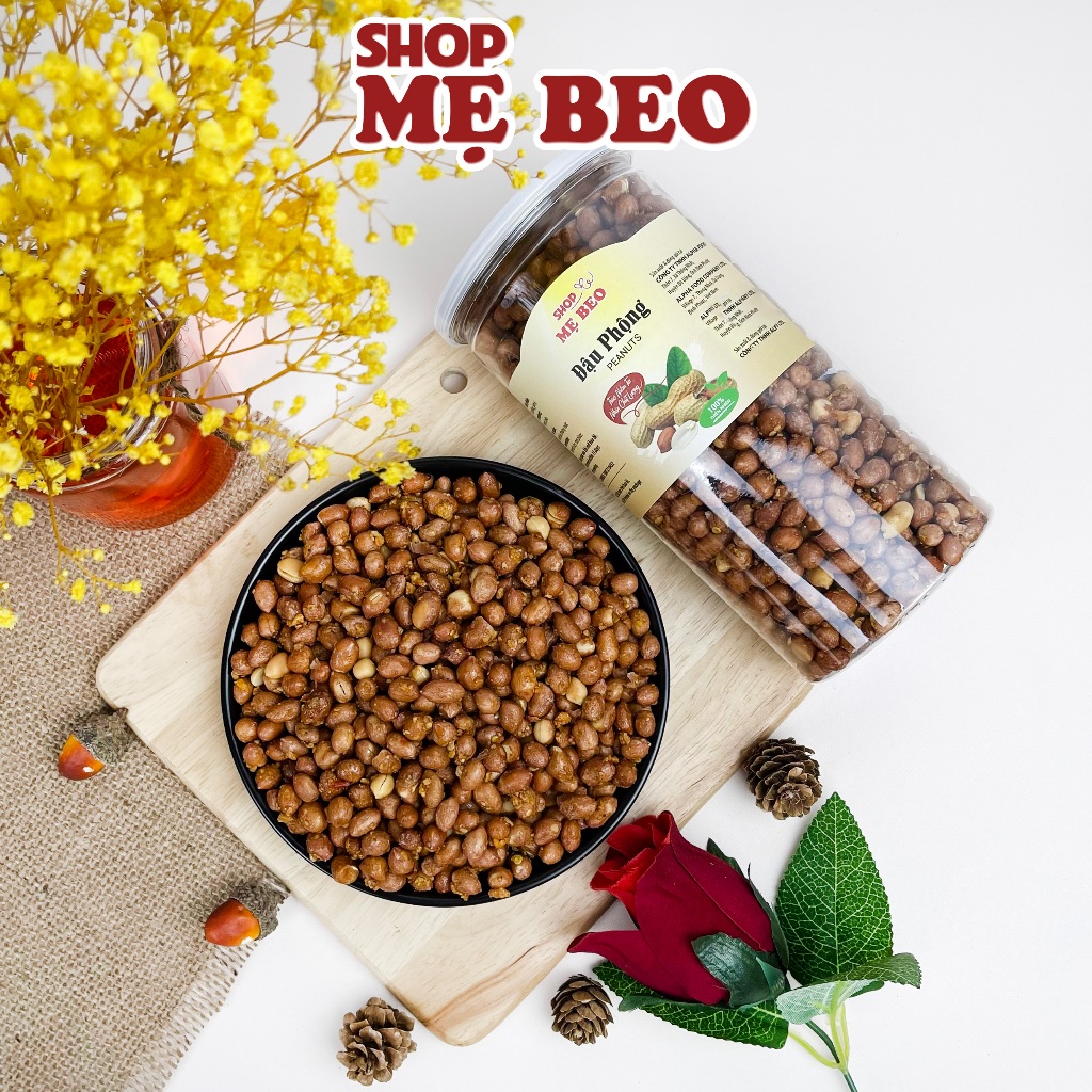Đậu Phộng Tỏi Ớt Ăn Vặt Shop Mẹ Beo