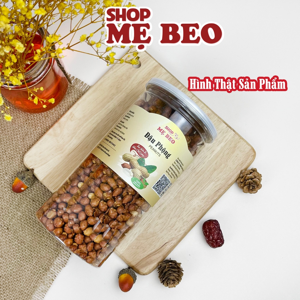 Đậu Phộng Tỏi Ớt Ăn Vặt Shop Mẹ Beo