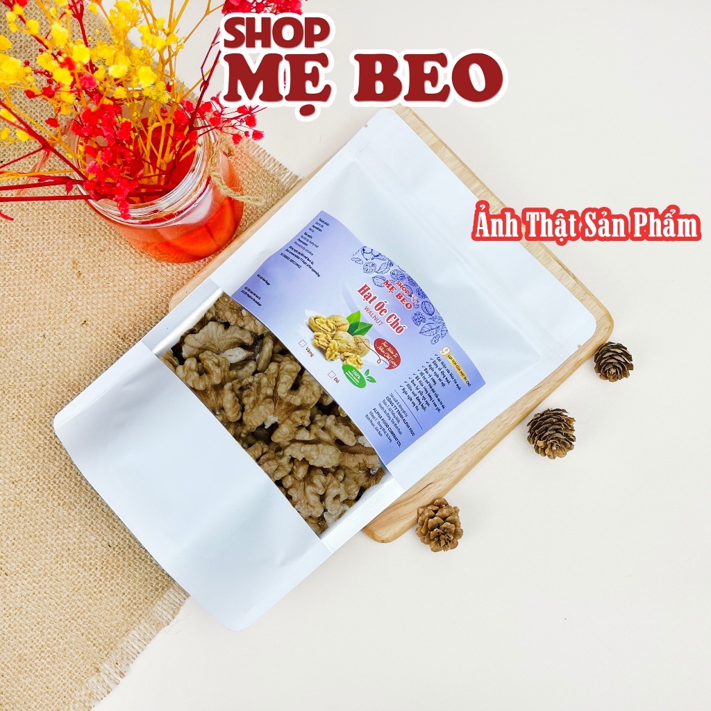 Nhân Hạt Óc Chó Vàng Mỹ Làm Sữa ,Trộn Granola Shop Mẹ Beo