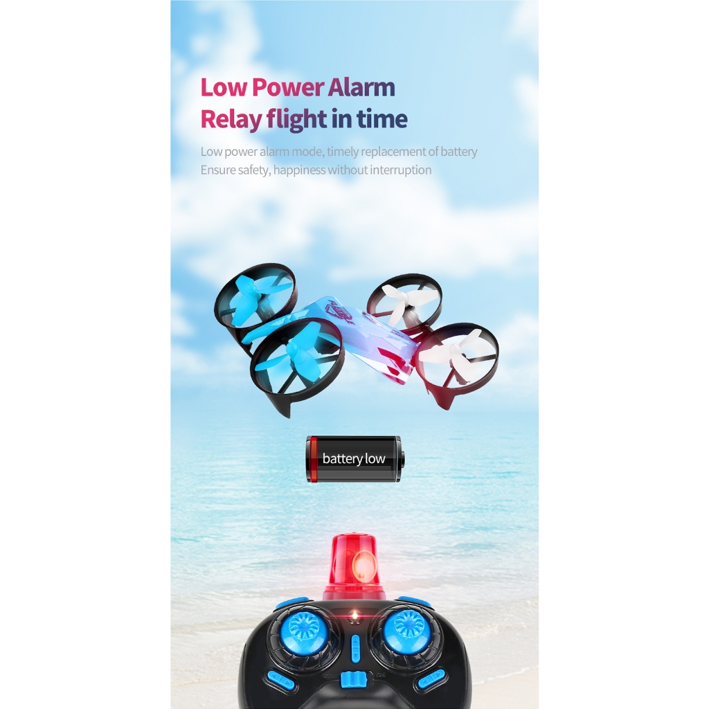 Máy bay không người lái ba trong một JJRC H113 dưới nước, trên bộ và trên không, không thấm nước, lật 360 độ