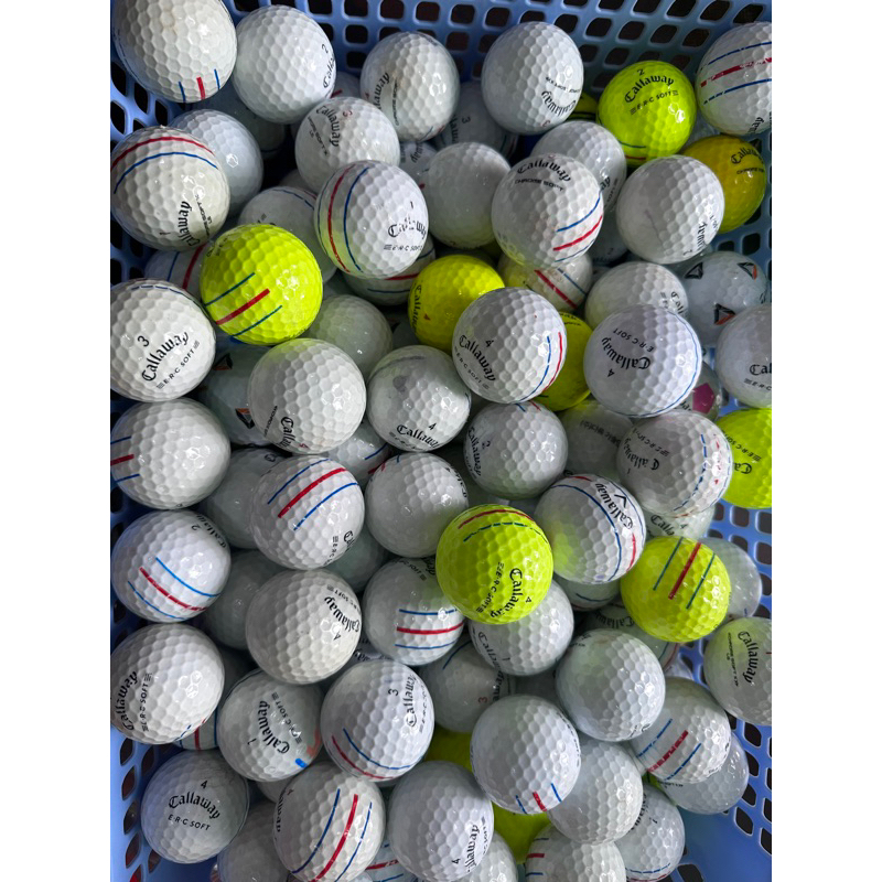 10 Bóng Golf calaway 3 line  mới 80-90%