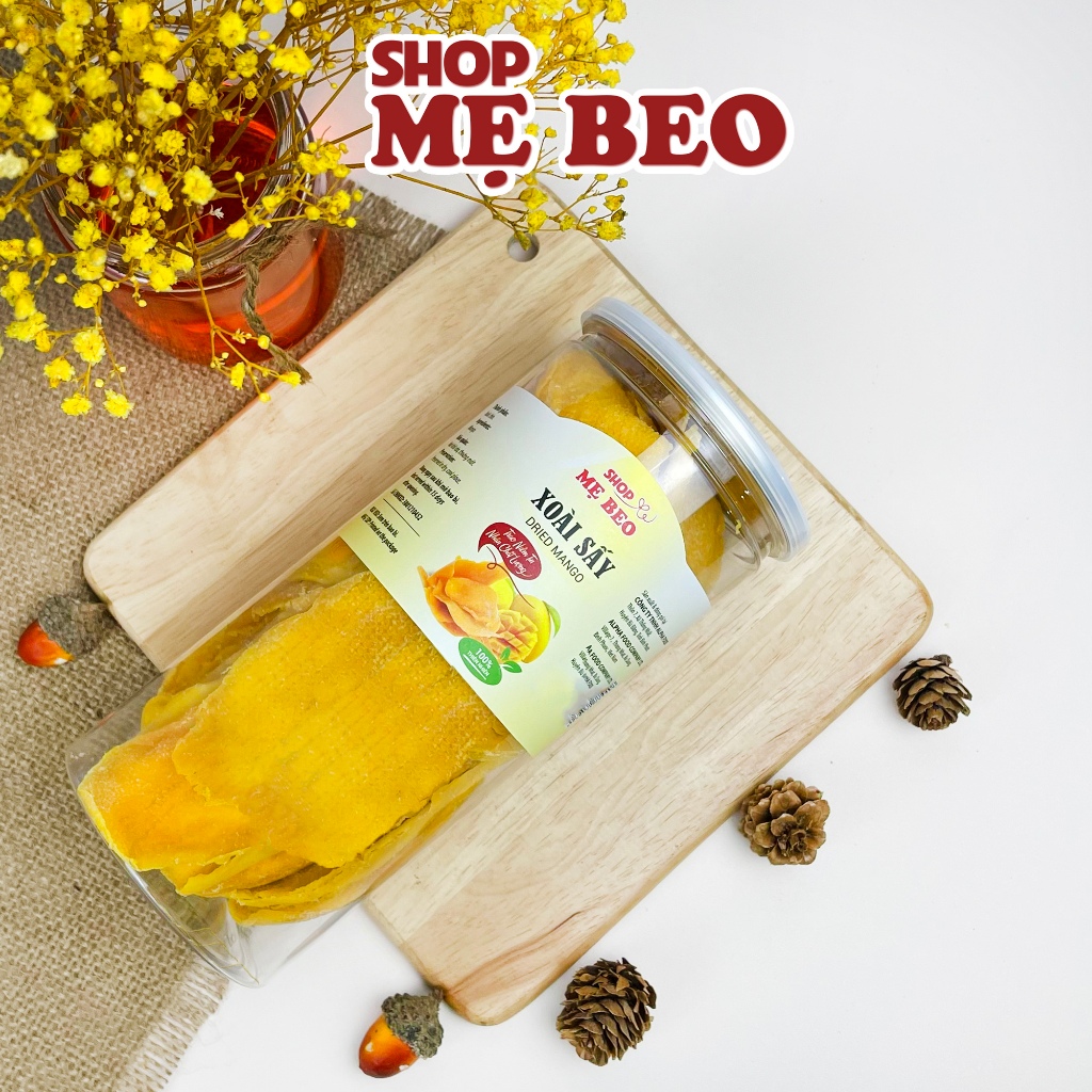 Xoài Sấy Dẻo Đà Lạt Nguyên Miếng Shop Mẹ Beo