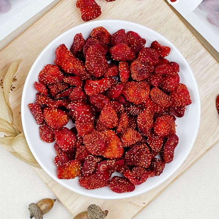 500Gr Dâu Tây Sấy Dẻo Đà Lạt Chua Ngọt Cực Ngon