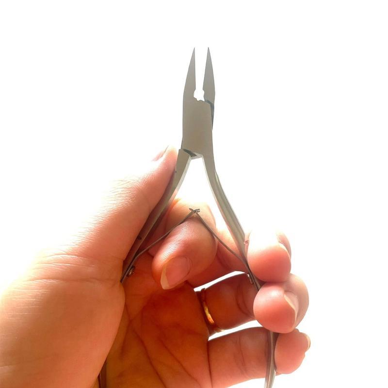 Bộ Lấy Khoé Làm Móng Tay Chân và 1 Cây Kềm Bấm Khoé Móng Chân Mũi Dài Thép không gỉ Bộ dụng cụ làm móng chân