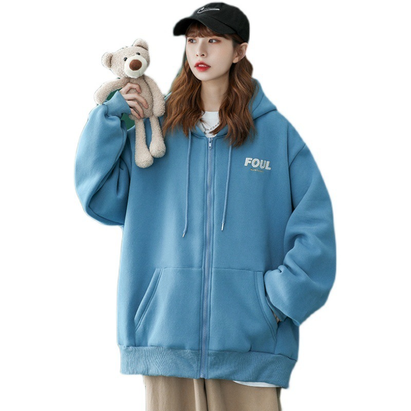 Áo Hoodie Zip 1990live, Áo Khoác Hoodie Form Rộng Có Mũ 2 lớp Chất Nỉ Bông dày dặn