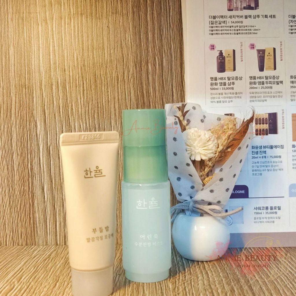 Mặt nạ đất sét làm se khít lỗ chân lông Hanyul Chestnut Shell Hydrating Pore Mask 20ml từ vỏ hạt dẻ