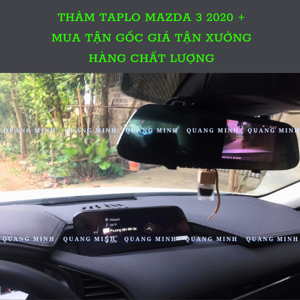 Thảm Taplo Xe Mazda 3 2020 - 2022 Cao Cấp (6 Mẫu Lựa Chọn)