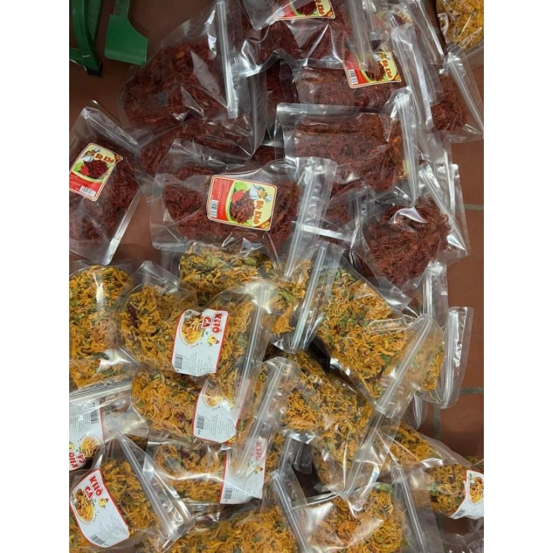 500g Khô Bò Sợi Xé Cay, Thơm, Ngon, Đậm Vị, Như Hìn