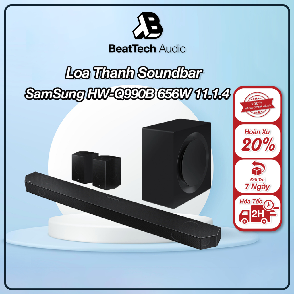 Loa Thanh Samsung Q-series Q990B 656W-Hàng chính hãng 12 tháng-Bảo hành 12 tháng