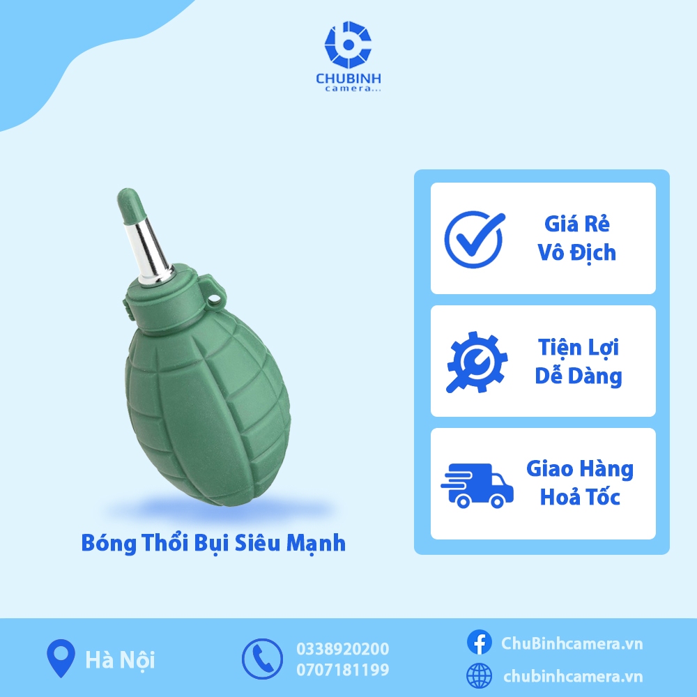 Bóng Thổi Bụi Cho Máy Ảnh