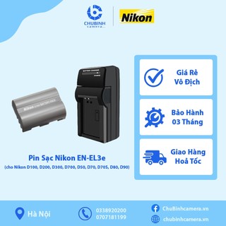 Pin Nikon EN-EL3e (cho Nikon D100, D200, D300, D300S, D700, D50, D70, D70S, D80, D90)