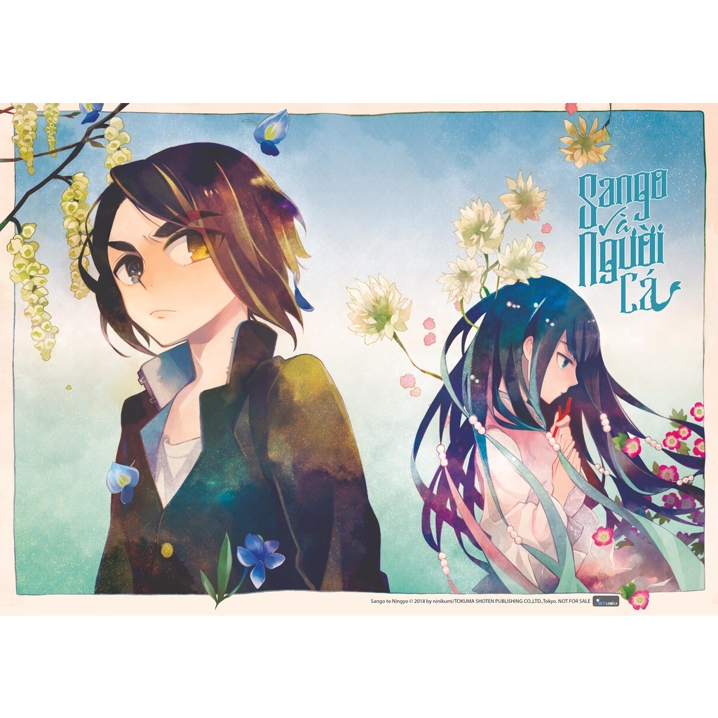 Truyện tranh - Sango và Người cá - Tập 1 2 - Tặng kèm Bookmark và Poster